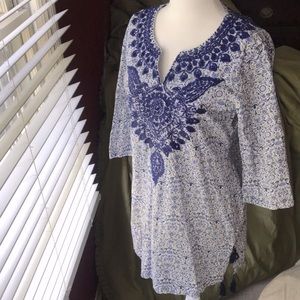 Solitaire Swim Cover-Up Tunic